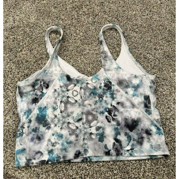 Lululemon Align Tank Kaleidofloral Multi Size 6 EUC - Picture 2 of 3